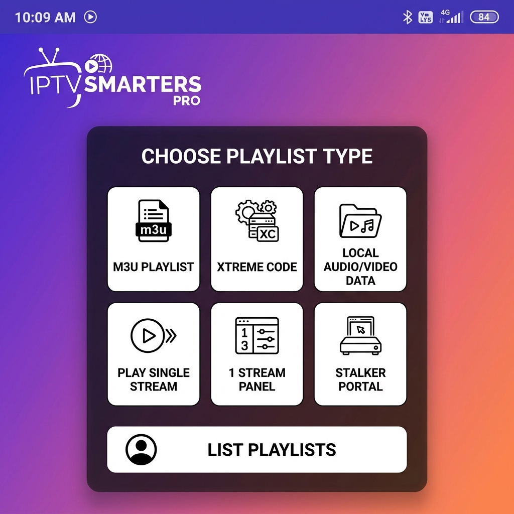 Smarters Pro Step 3