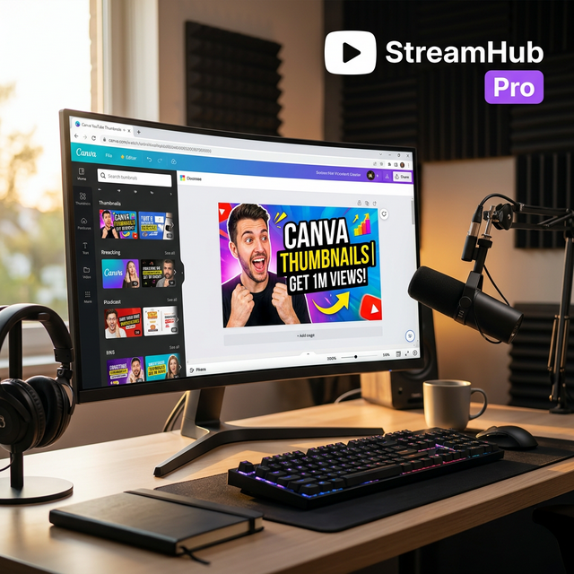 Canva YouTube Thumbnails